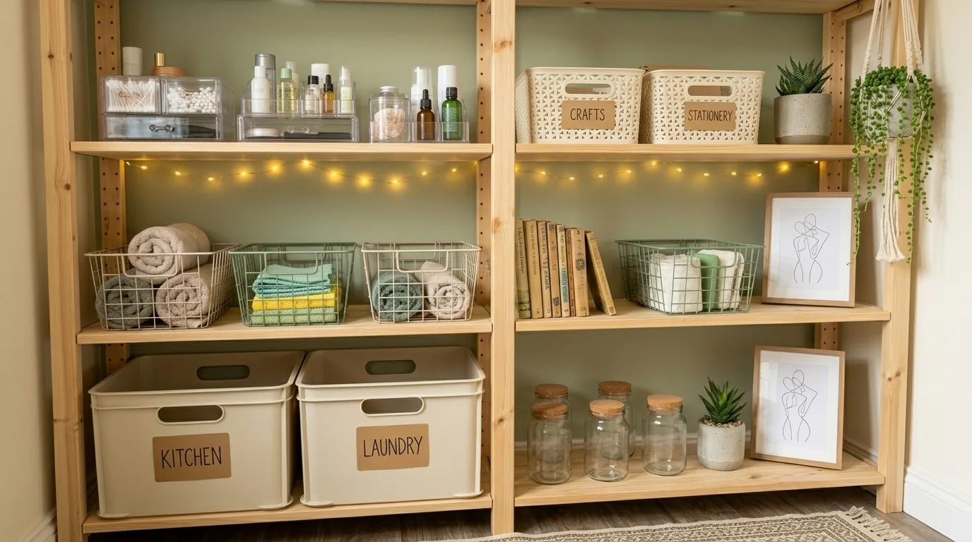 Dollar Tree Organization Hack for 10 budget-friendly home decor hacks that work